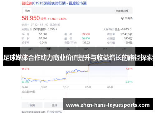 足球媒体合作助力商业价值提升与收益增长的路径探索
