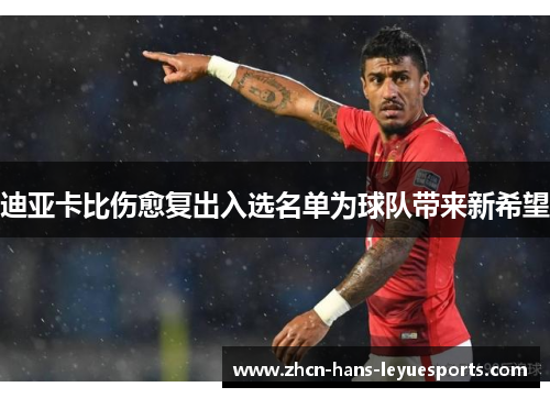 迪亚卡比伤愈复出入选名单为球队带来新希望