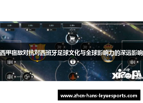 西甲宿敌对抗对西班牙足球文化与全球影响力的深远影响